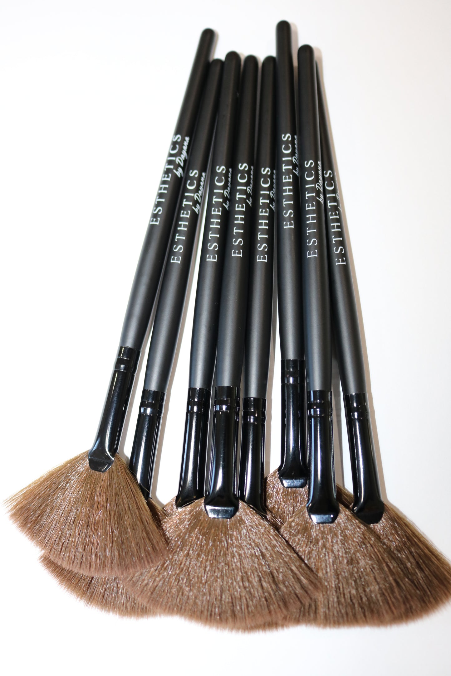 -Mocha Facial brush set of 2