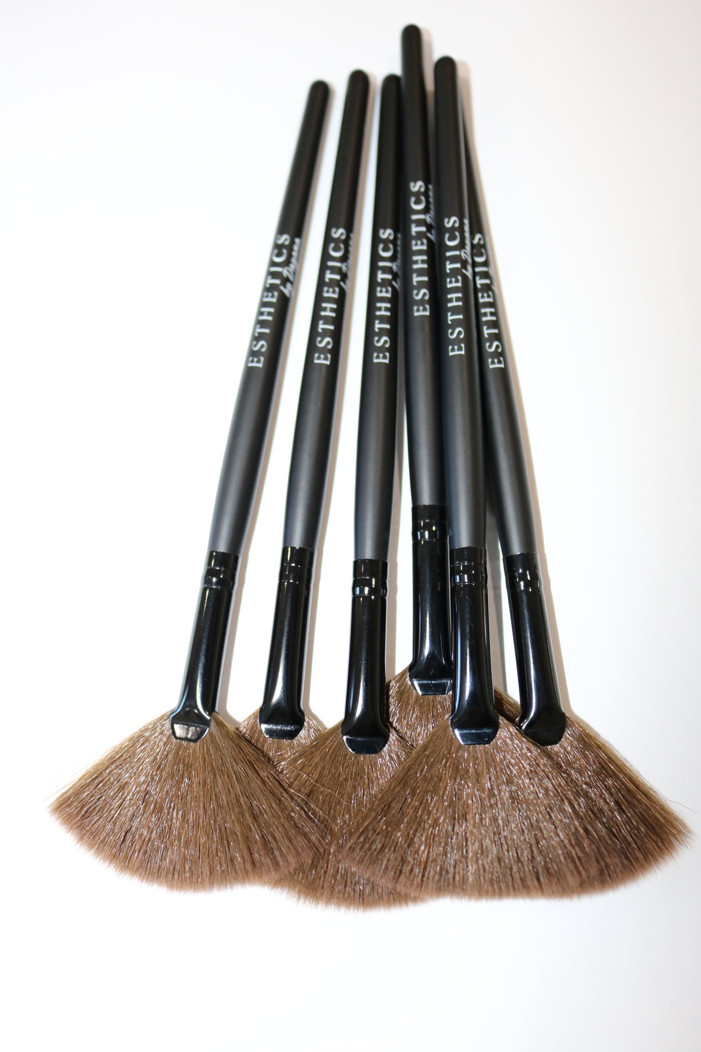 -Mocha Facial brush set of 2
