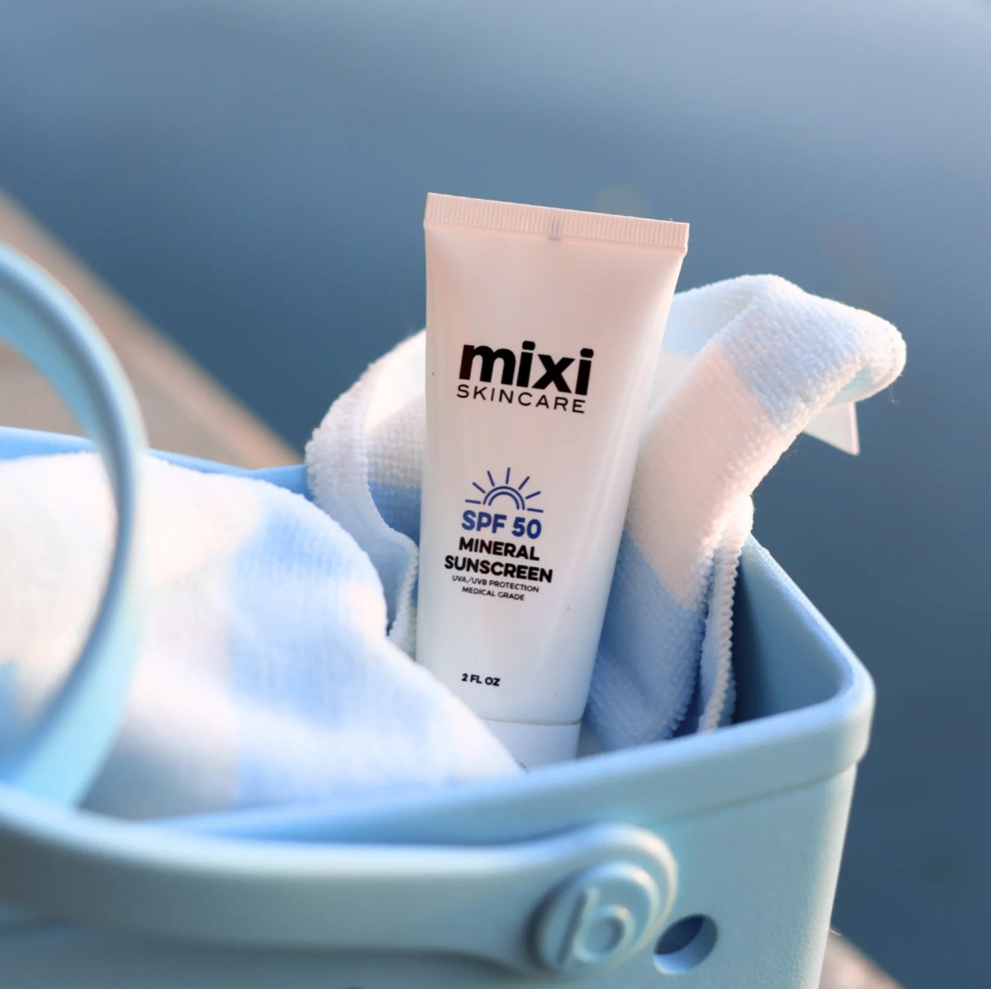 Mixi SPF50 mineral sunscreen