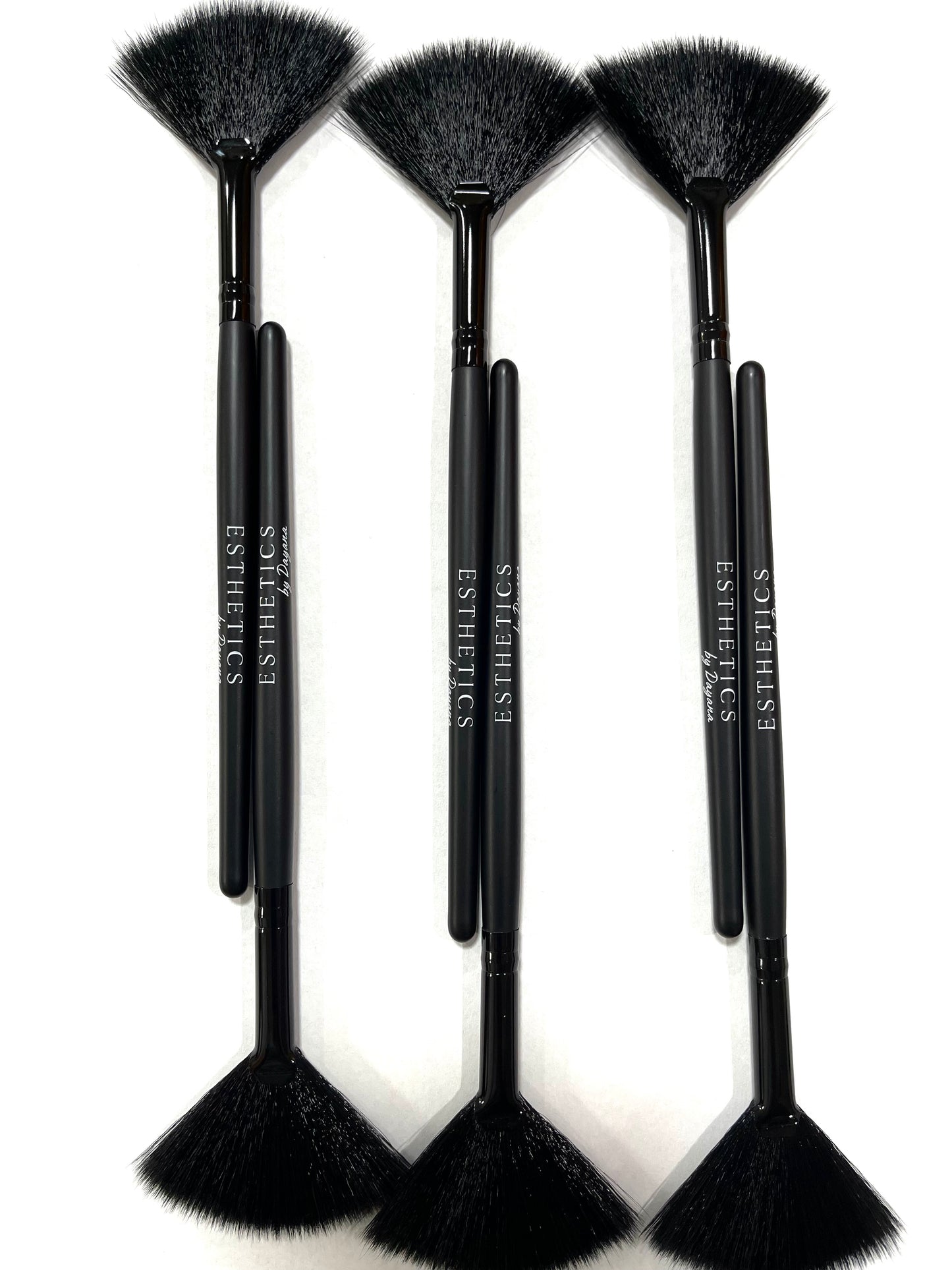 -Midnight Fan Brush Set of 2