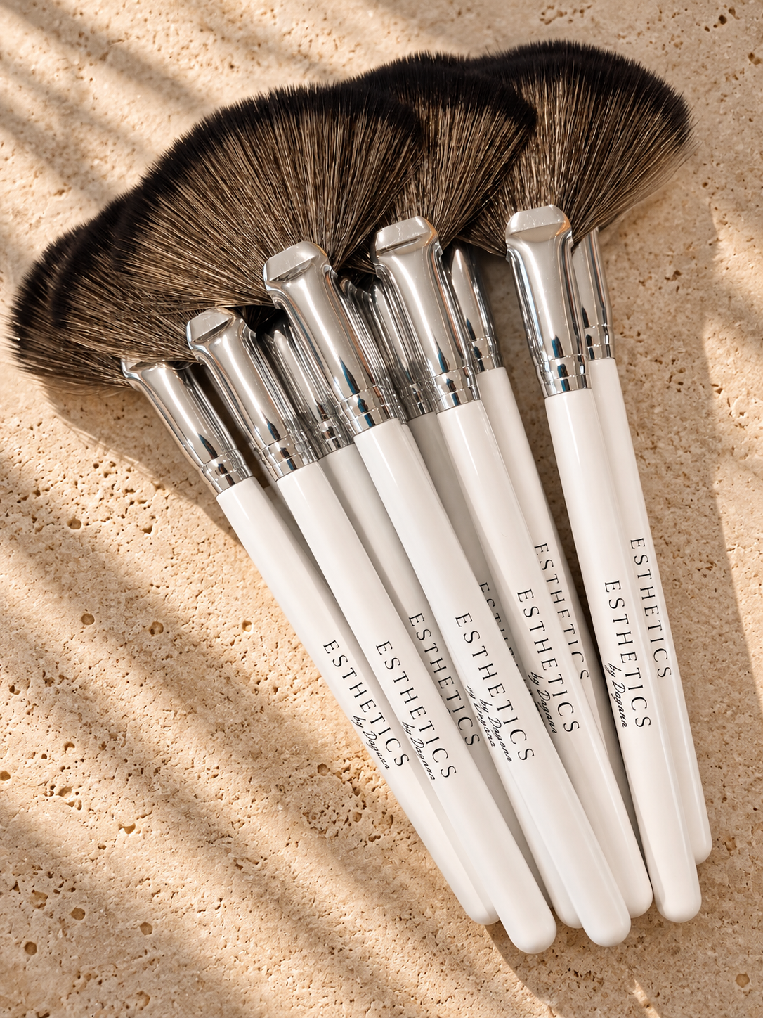 -Esthetician Fan Brush (1) single