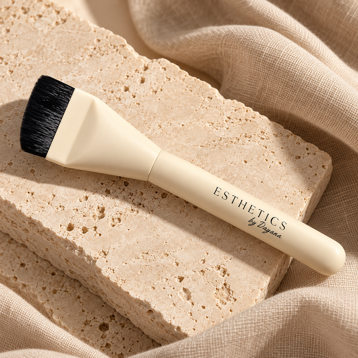 Stone facial brush set of 2