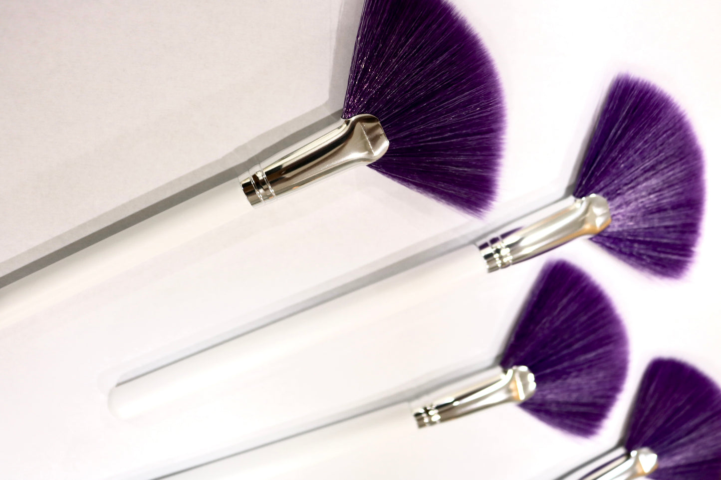 -Lavender Dream Fan brush set of 2