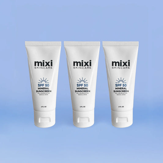 Mixi SPF50 mineral sunscreen